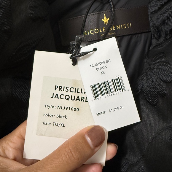 Nicole Benisti Priscilla Floral Jacquard Jacket - Picture 5 of 5